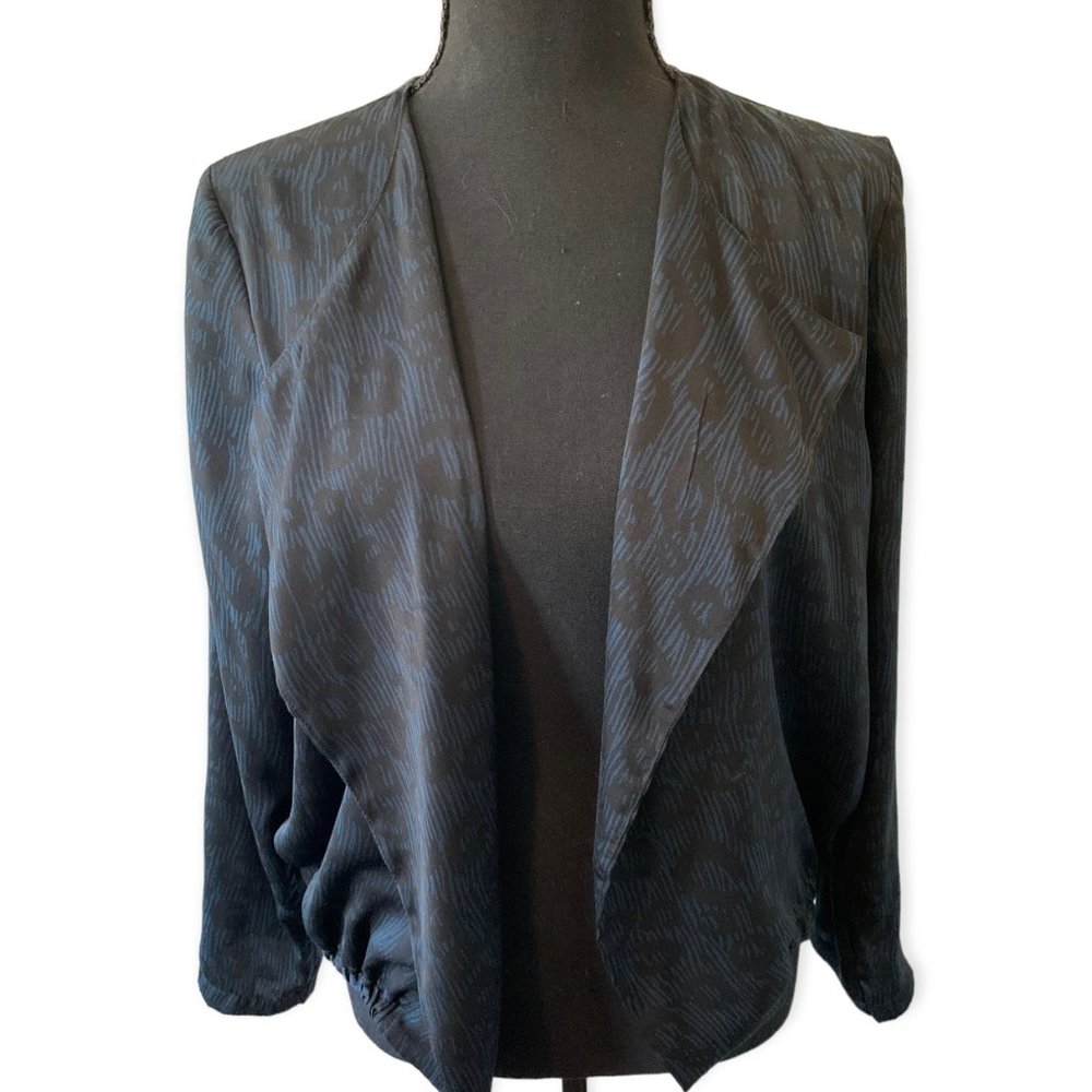 Cable & Husk Light Leopard Bomber Jacket